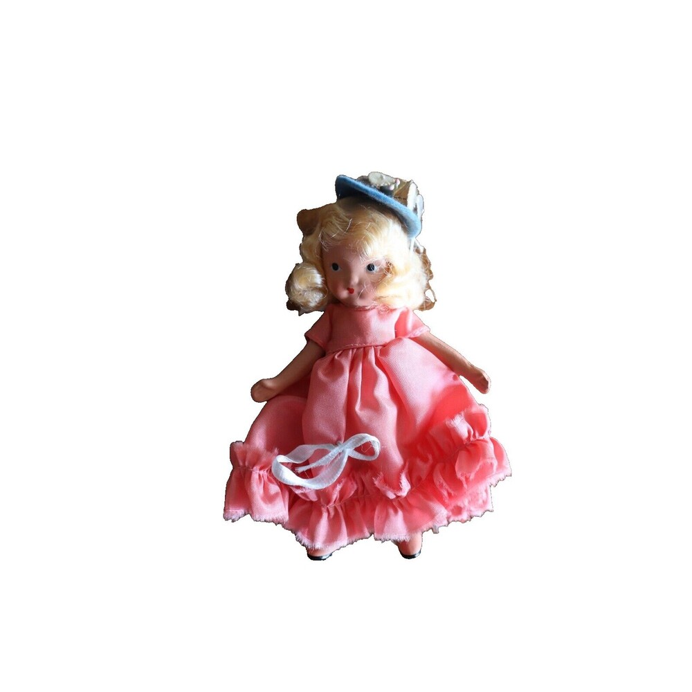 Nancy Ann Storybook Doll #127 Merry Little Maid Org Box Paper UNATTACHED Tag - Picture 2 of 12